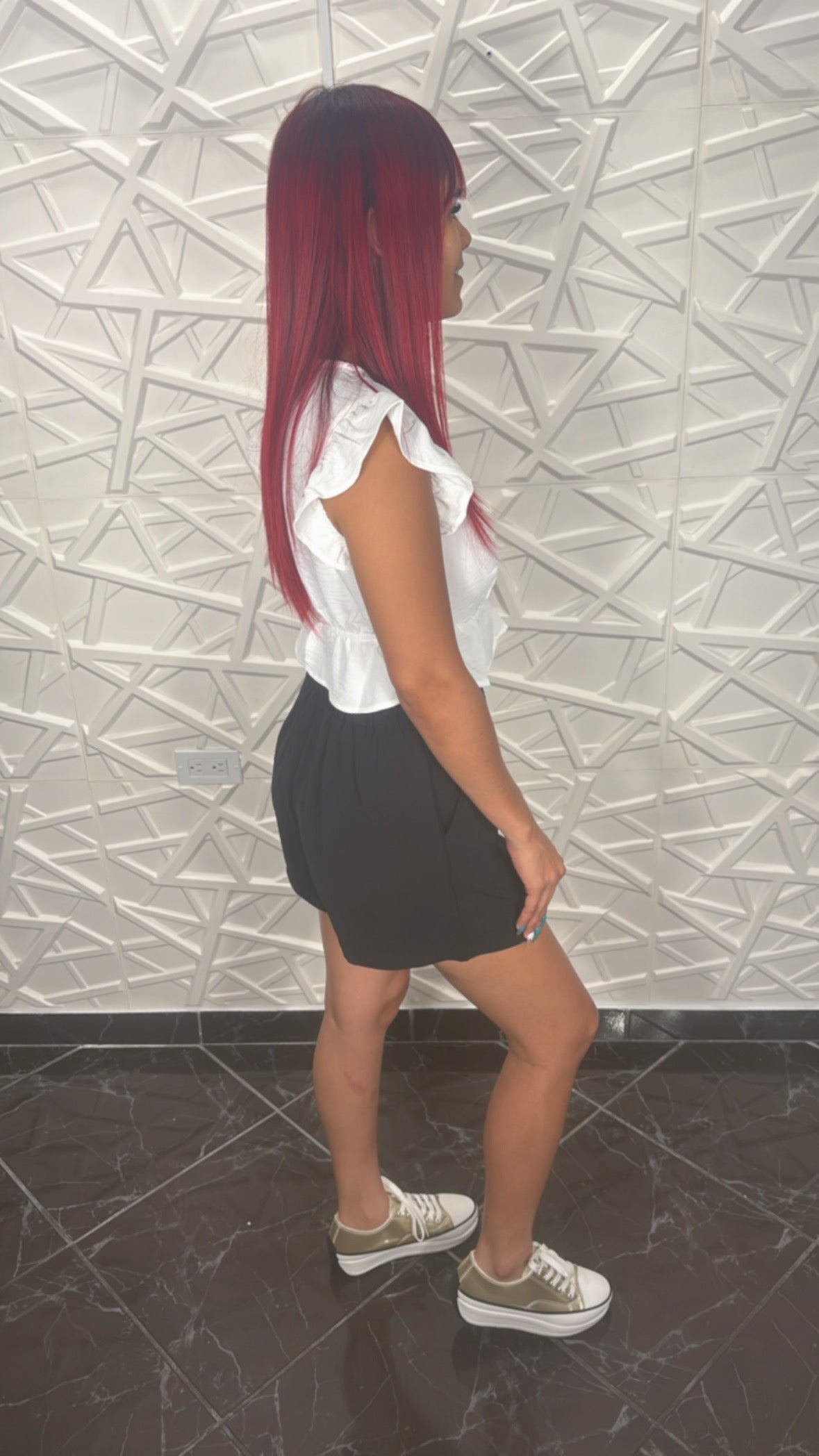 Pantalon Corto Luisa (Negro)