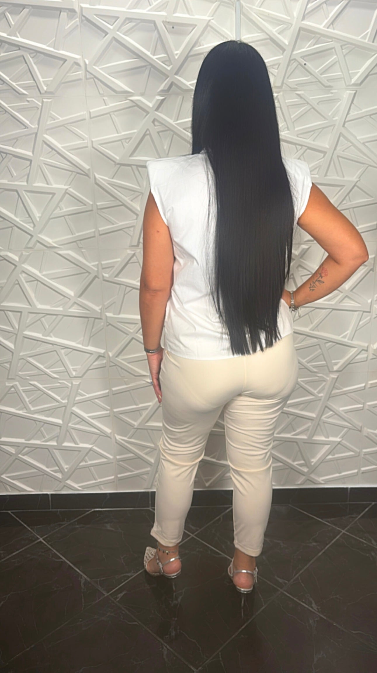 Pantalón Limary (Crema)