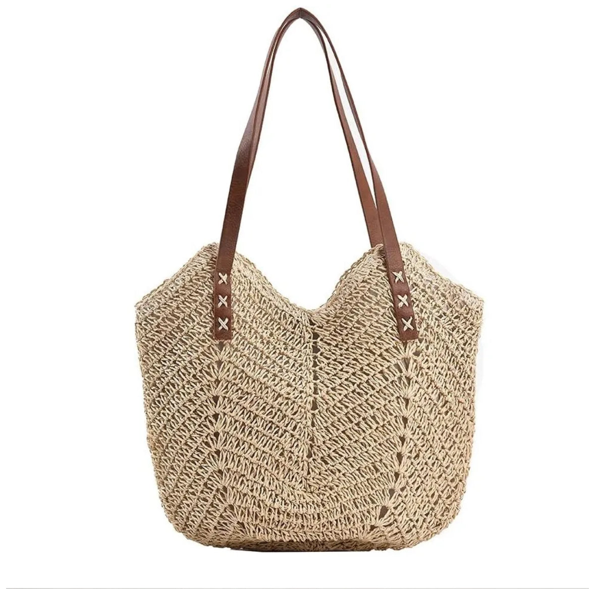 Cartera playera beige