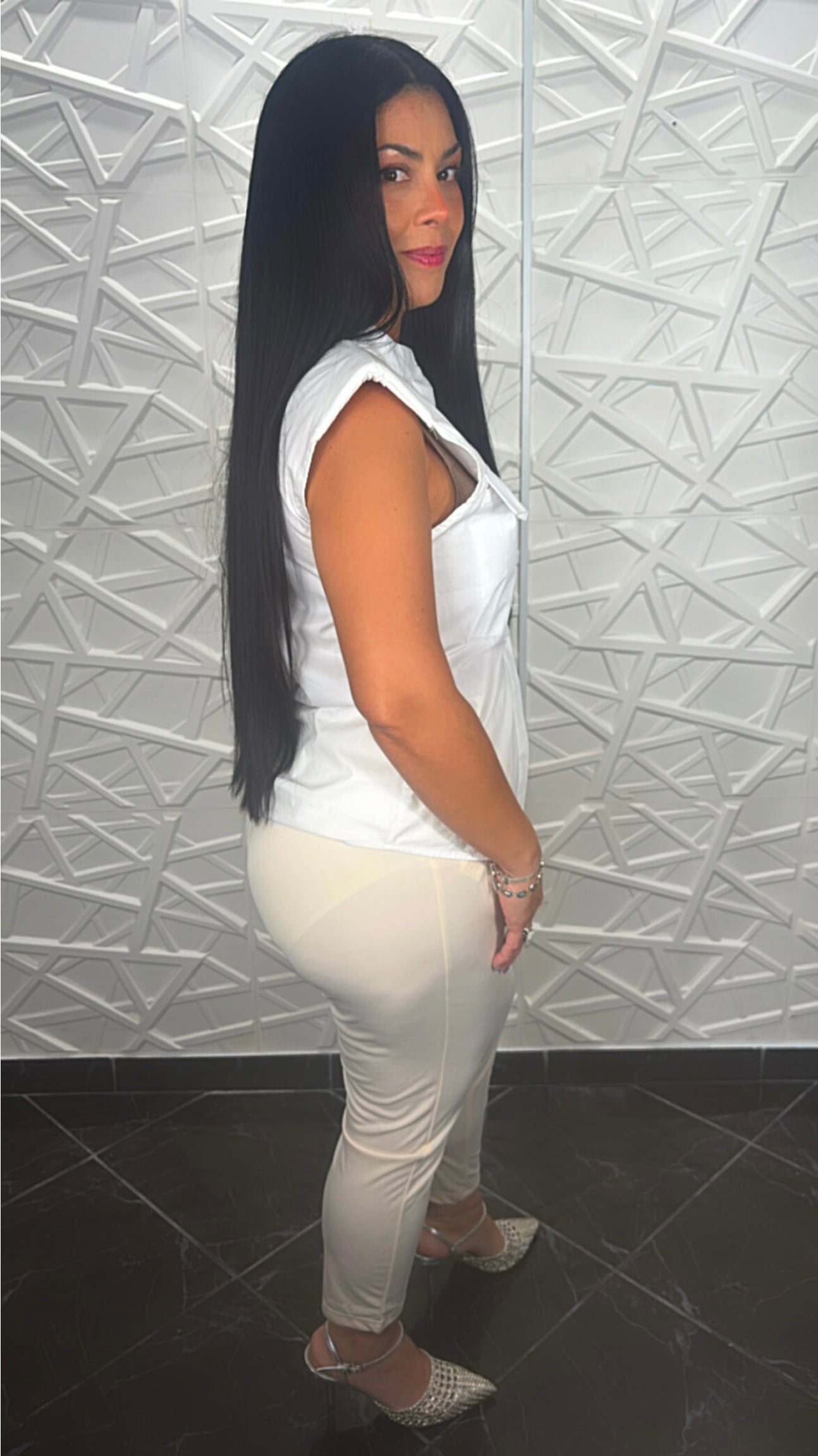 Pantalón Limary (Crema)