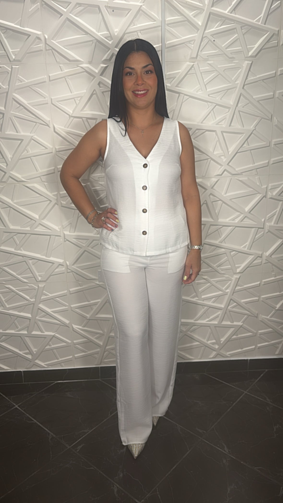 Conjunto Blanco Paola 2